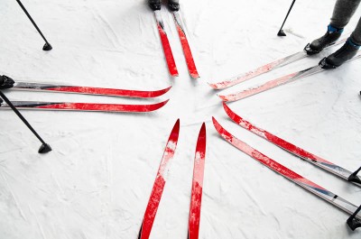 Langlaufen in der Gruppe in Kleinarl %uFFFD Shutterstock