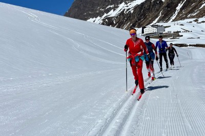 Langlaufunterricht in der Pension Anja in Kleinarl