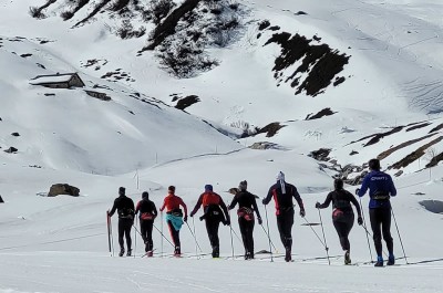 Langlaufunterricht in der Pension Anja in Kleinarl